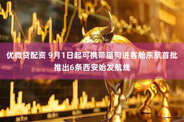 优微贷配资 9月1日起可携带猫狗进客舱东航首批推出6条西安始发航线