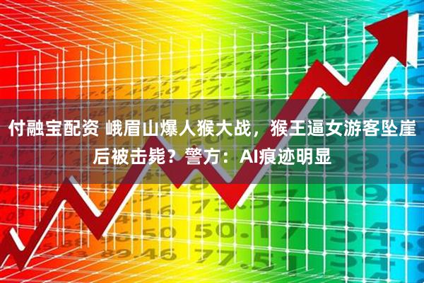付融宝配资 峨眉山爆人猴大战，猴王逼女游客坠崖后被击毙？警方：AI痕迹明显